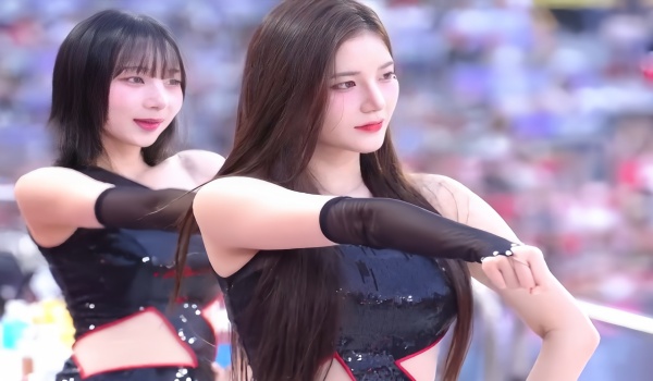 【啦啦队】金海莉 hold up 风笛舞 等啦啦队素材 14V