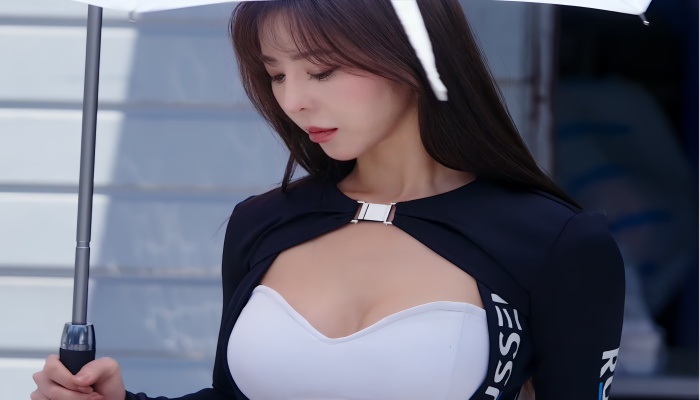 【饭拍】韩国车模饭拍现场 10V 260701